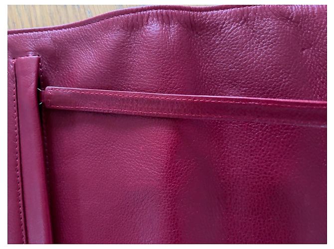 Lancel Borsa in pelle rossa Rosso - vista 15