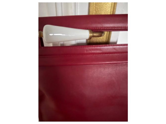 Lancel Borsa in pelle rossa Rosso - vista 2