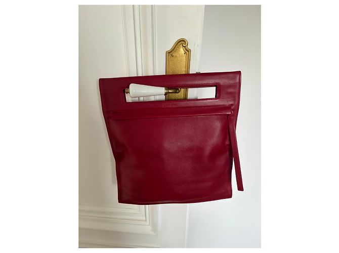 Lancel Borsa in pelle rossa Rosso - vista 3