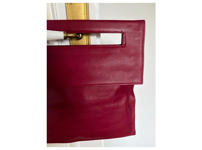 Lancel Borsa in pelle rossa Rosso - vista 5