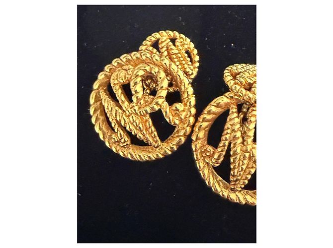 Gemelli Nina Ricci Monogramma Dorati D'oro - vista 3