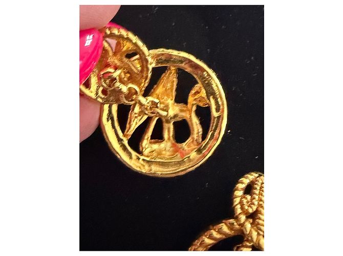Gemelli Nina Ricci Monogramma Dorati D'oro - vista 6