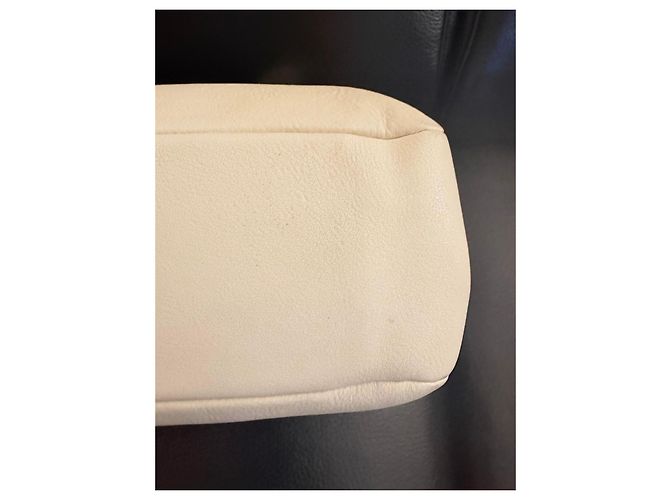 Borsa Nina Ricci in pelle bianca Bianco Bianco sporco - vista 12