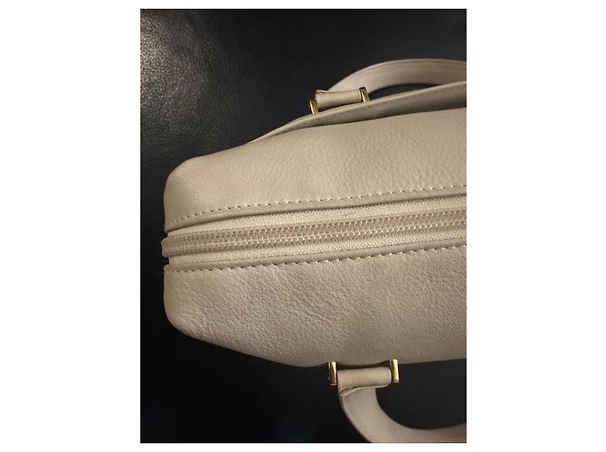 Borsa Nina Ricci in pelle bianca Bianco Bianco sporco - vista 14