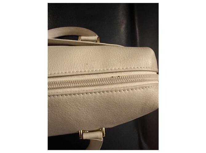 Borsa Nina Ricci in pelle bianca Bianco Bianco sporco - vista 16