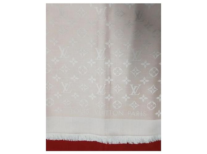 Louis Vuitton Sciarpa Monogram Rosa Cipria - vista 2