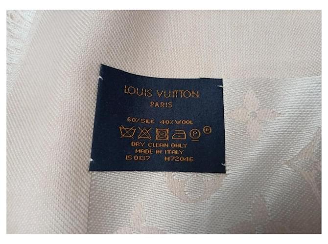 Louis Vuitton Sciarpa Monogram Rosa Cipria - vista 3