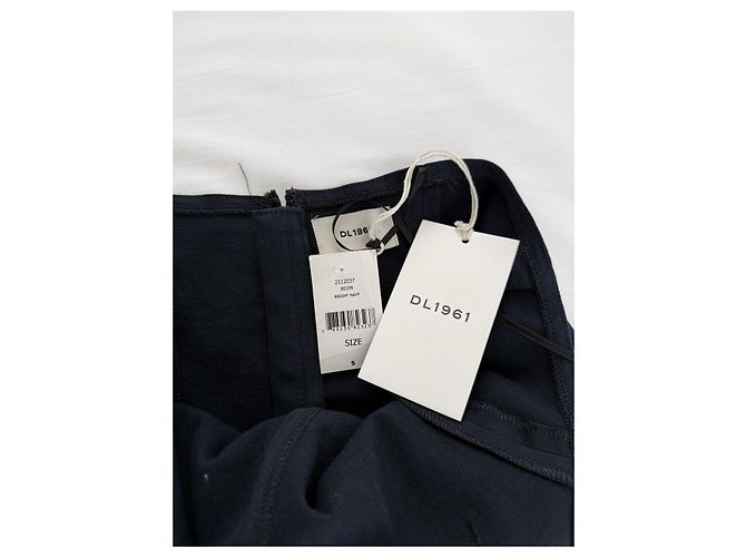 Autre Marque Abito corto blu scuro con schiena scoperta Blu navy - vista 6