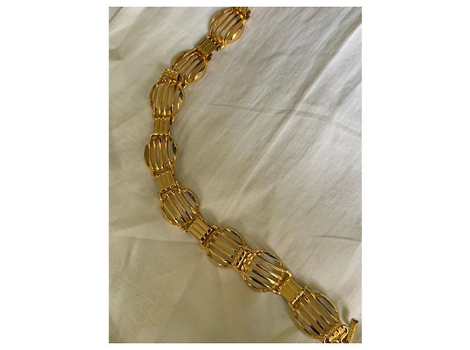 Gucci Goldener Schmuckgürtel - Aldo Gucci Ära - Ansicht 2
