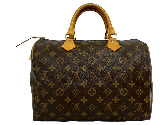 Louis Vuitton Vintage Speedy 30 Handtasche Braun - Ansicht 3