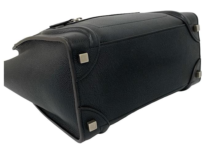 Céline Borsa micro in pelle Celine Nero - vista 7