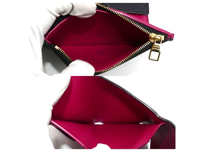 Portafoglio Louis Vuitton Portefeuille Capucines Compact Tri-fold Wallet D'oro - vista 6