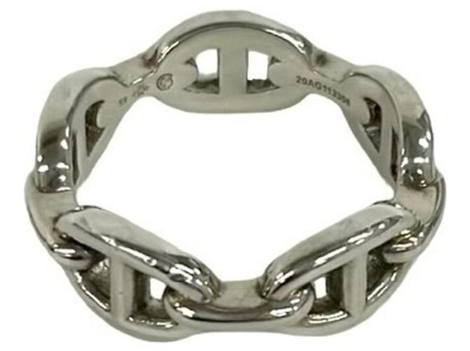 Ring Hermès Anello Enchainée HERMES Argento - vista 4