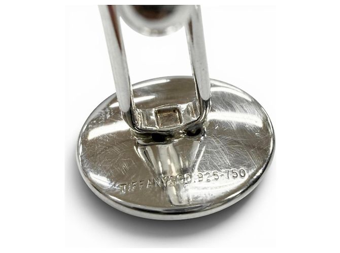 Gemelos combinados Tiffany & Co. 925 750 Plata Dorado - vista 4