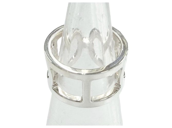 Ring Hermès Anello Ever Chaine d'Ancre Hermes Argento - vista 5