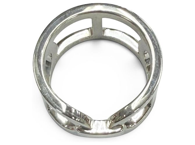 Ring Hermès Anello Ever Chaine d'Ancre Hermes Argento - vista 6