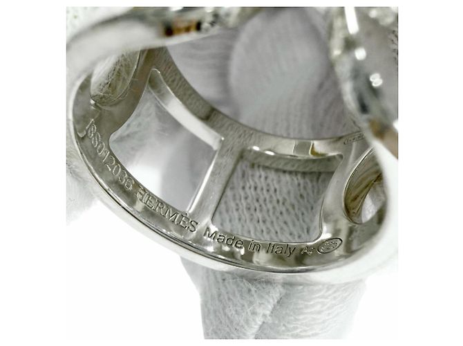 Ring Hermès Anello Ever Chaine d'Ancre Hermes Argento - vista 7