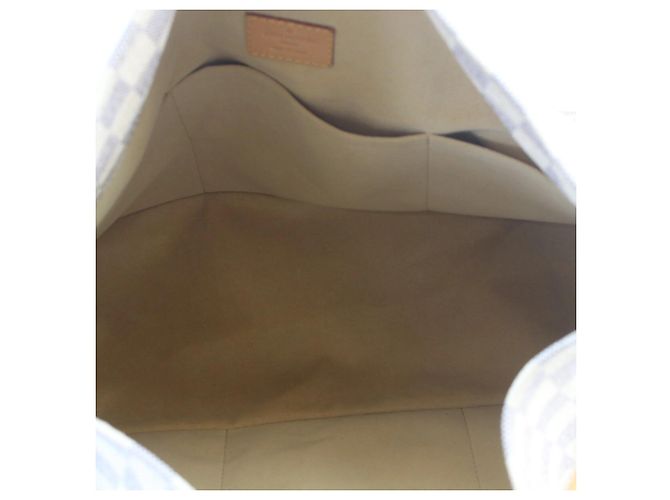 Borsa Louis Vuitton Damier Azur Artsy MM Bianco - vista 6