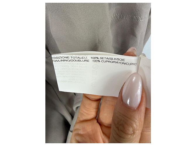 Vestido sin mangas Rick Owens "Vicious" Pearl Beige - vista 4