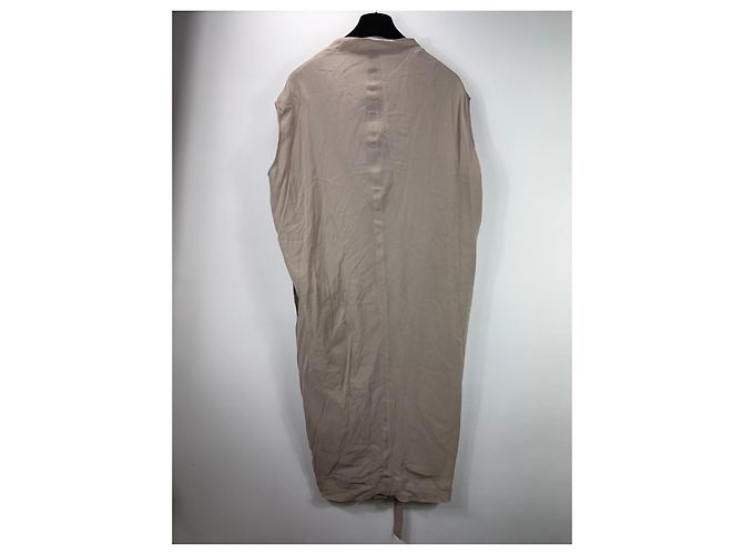 Vestido sin mangas Rick Owens "Vicious" Pearl Beige - vista 5