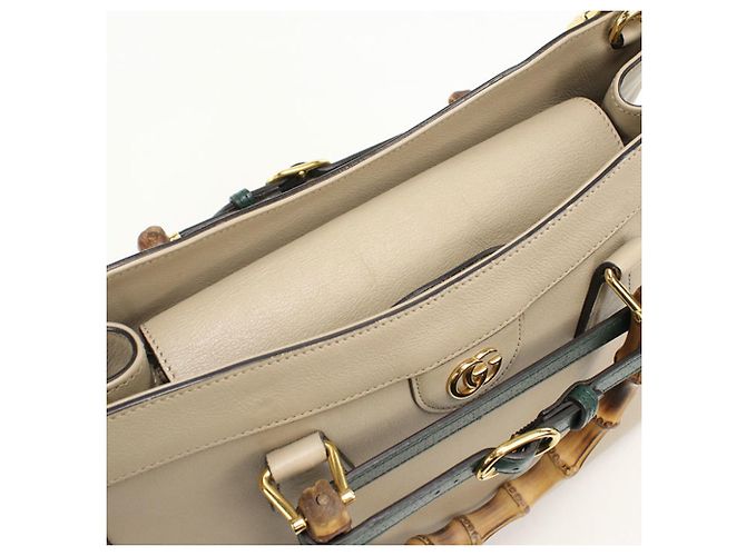 Borsa Tote 2-Way Diana GUCCI Beige - vista 6