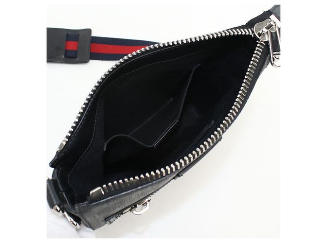 Borsa a tracolla Gucci 523599 Nero - vista 3