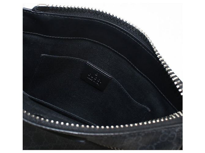 Borsa a tracolla Gucci 523599 Nero - vista 8