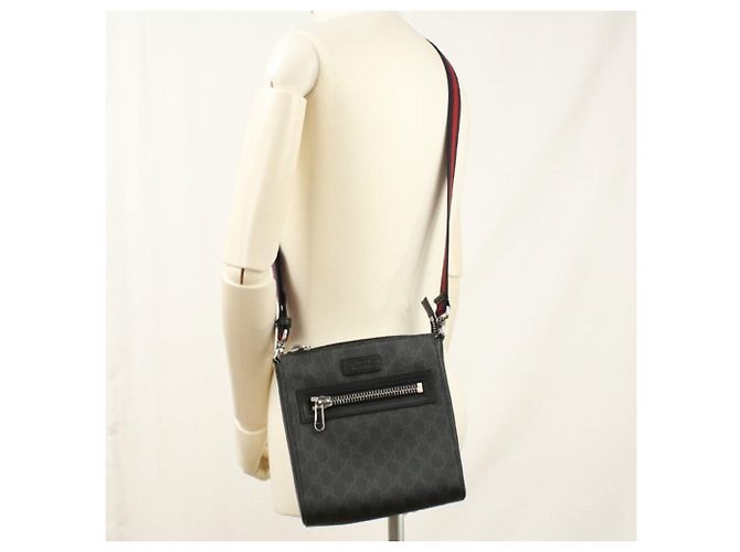Borsa a tracolla Gucci 523599 Nero - vista 9