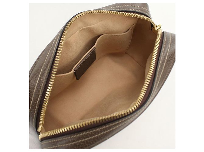 Borsa a tracolla Ophidia Gucci Beige - vista 3