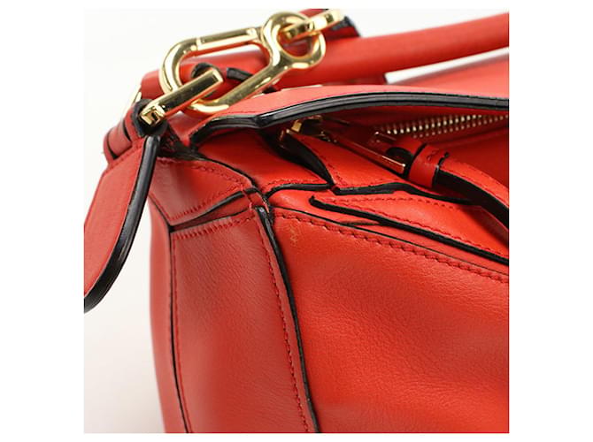 Borsa Loewe 2WAY Puzzle Rosso - vista 6