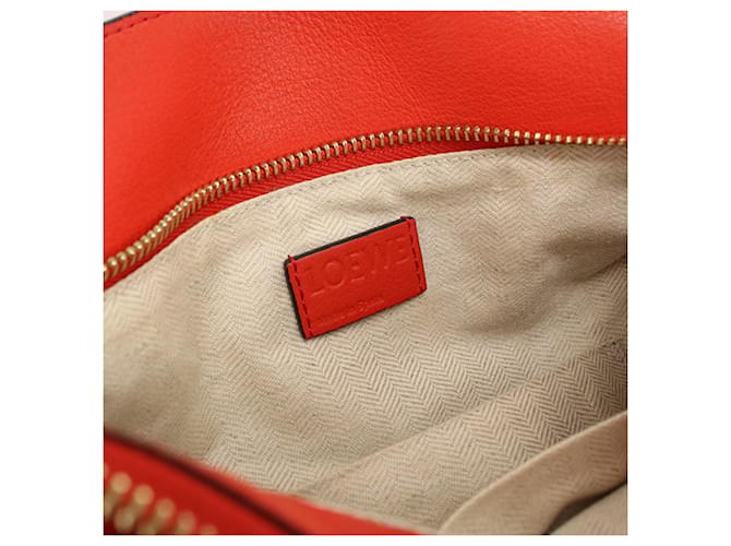 Borsa Loewe 2WAY Puzzle Rosso - vista 7