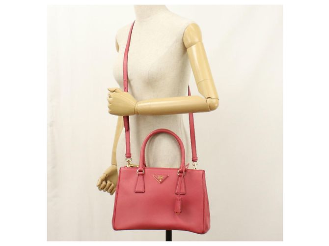 Bolso Tote 2-Way Prada Galleria para mujer Rosa - vista 8