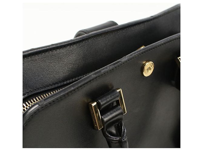 Borsa in pelle di vitello nera Saint Laurent Nero - vista 5