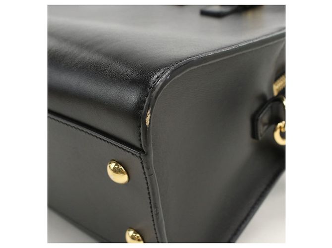 Borsa in pelle di vitello nera Saint Laurent Nero - vista 6