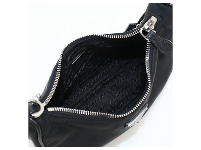 Borsa a tracolla Prada 1BH058 Nero - vista 3