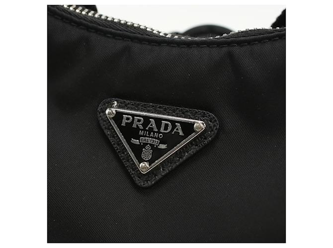 Borsa a tracolla Prada 1BH058 Nero - vista 4