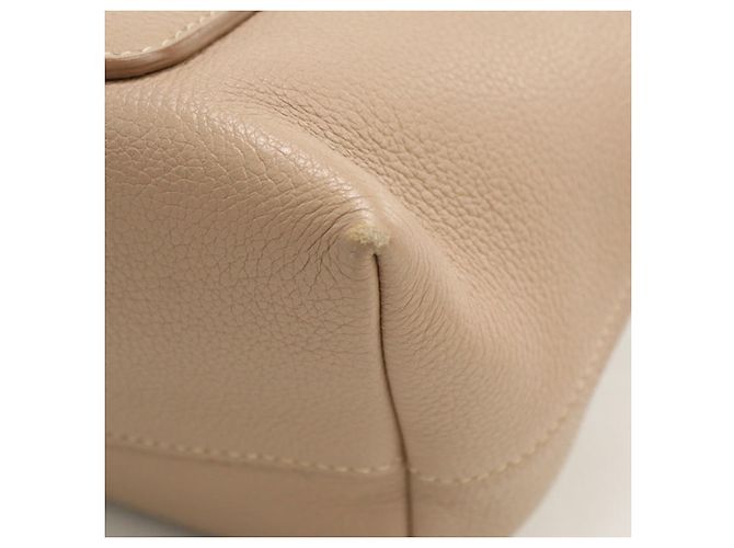 Borsa Prada 1BA068 in pelle beige - vista 6