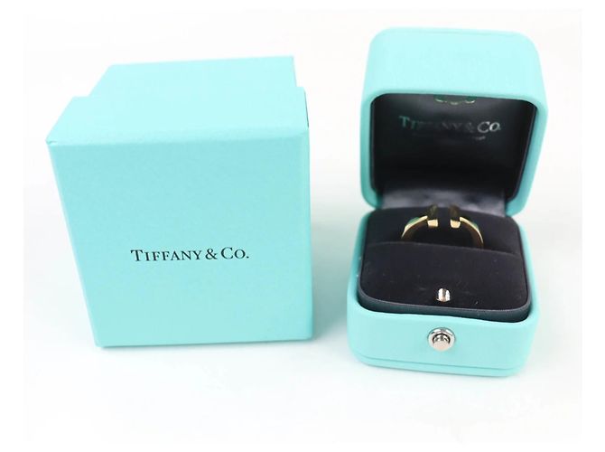 Anello Tiffany T Square in oro giallo Tiffany & Co. D'oro - vista 2