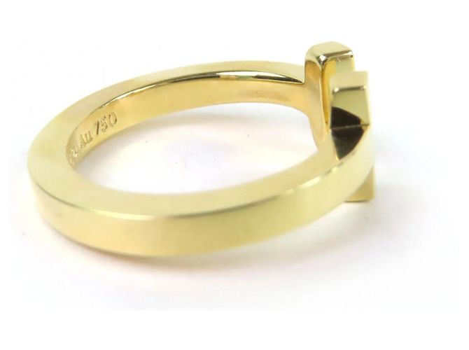 Anello Tiffany T Square in oro giallo Tiffany & Co. D'oro - vista 5