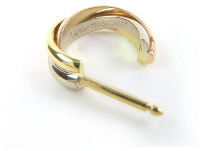 Orecchini Trinity Cartier D'oro - vista 5