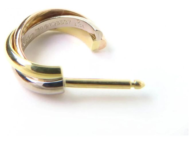 Orecchini Trinity Cartier D'oro - vista 6