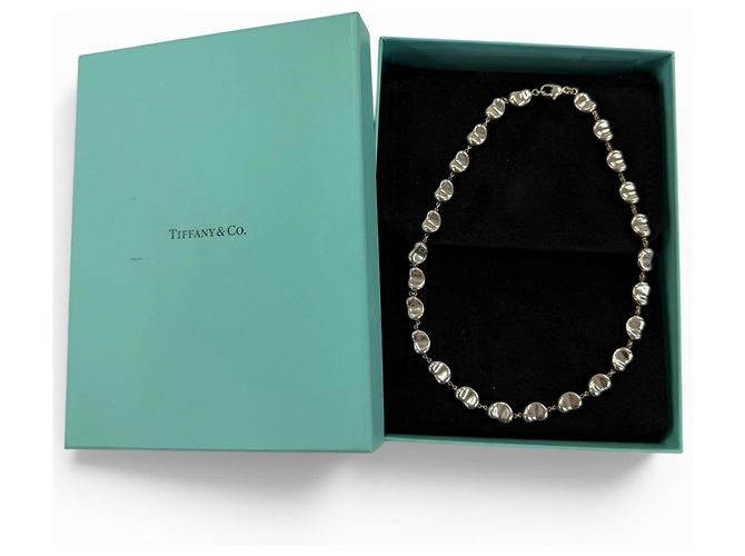Collana Elsa Peretti Bean Design in argento 925 Tiffany & Co. - vista 2
