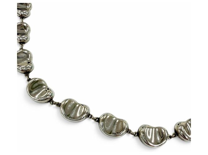Collana Elsa Peretti Bean Design in argento 925 Tiffany & Co. - vista 4