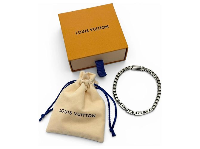 Bracciale charm in argento Louis Vuitton - vista 2