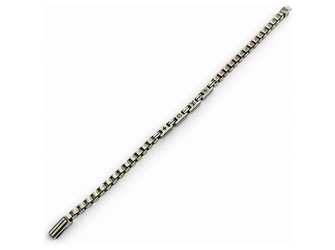 Bracciale charm in argento Louis Vuitton - vista 3