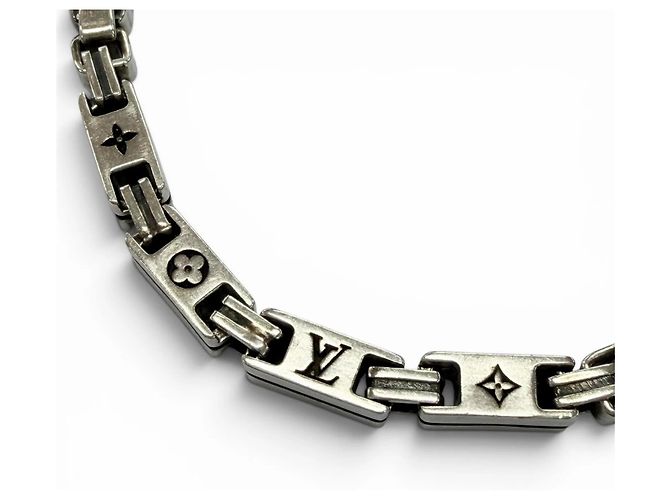 Bracciale charm in argento Louis Vuitton - vista 4