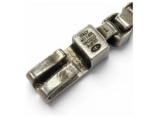 Bracciale charm in argento Louis Vuitton - vista 6