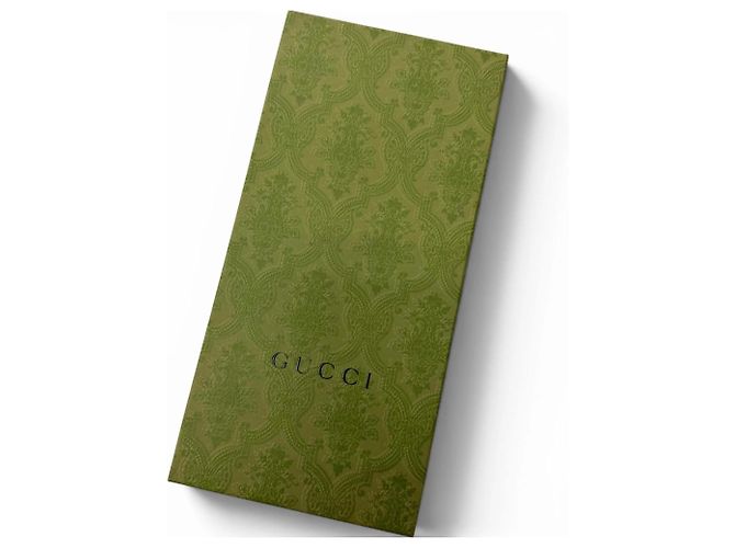 Gucci Interlocking G Check Pattern Fransenstola Schwarz Roh - Ansicht 10