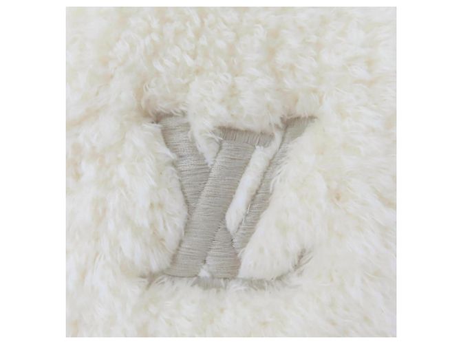 Stola Louis Vuitton Off-White Bianco sporco - vista 7