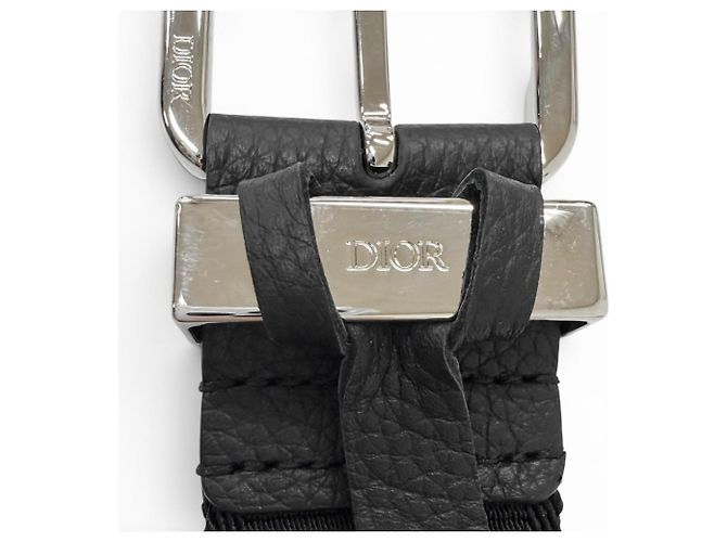 Christian Dior Dior Homme Black Standard Belt - view 10